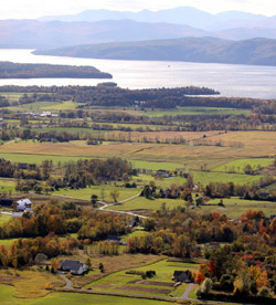 Lake from Mt Philo